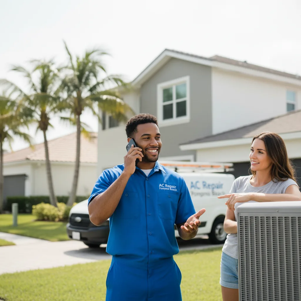 AC Repair Pompano Beach customer support in Tiffin